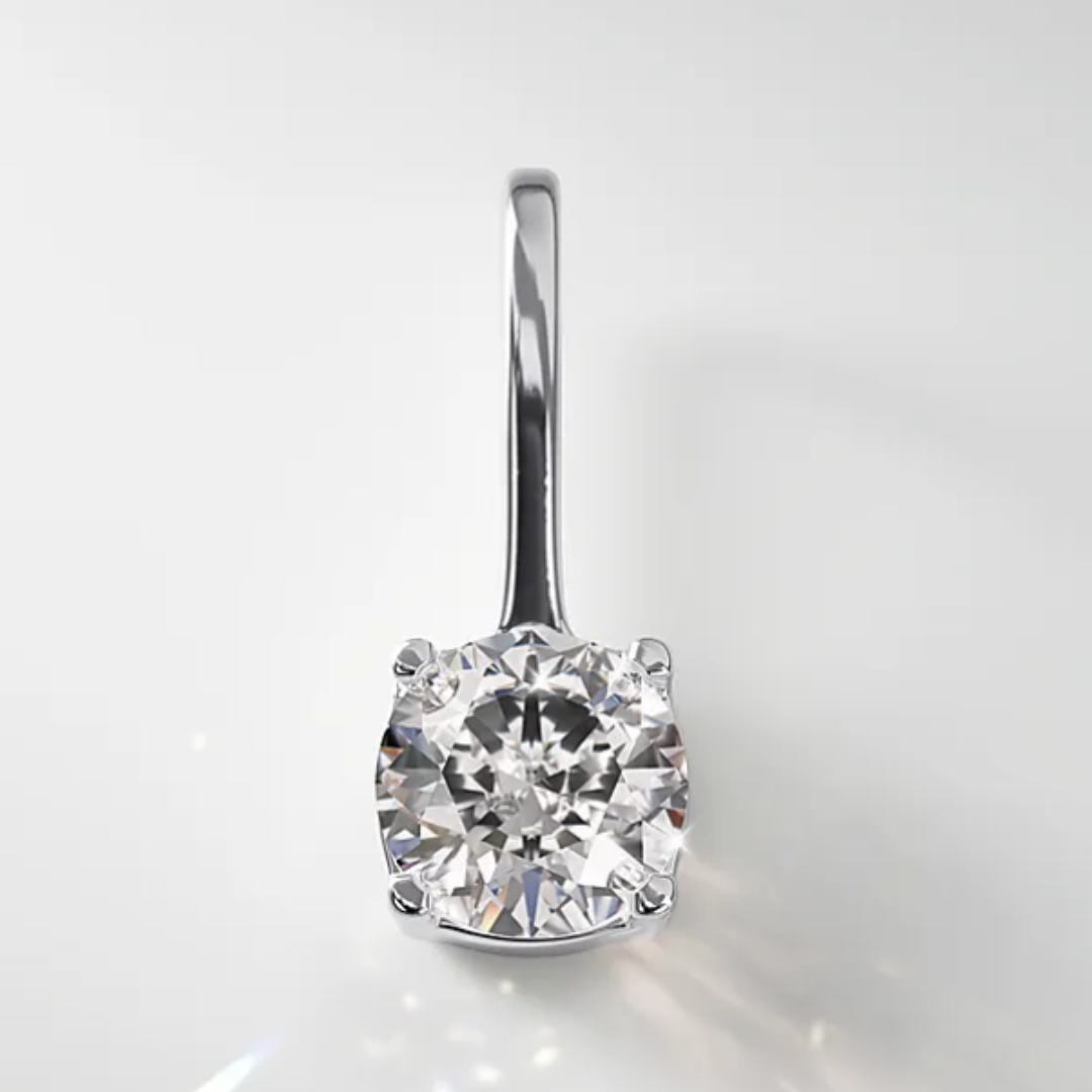 Diamond with pendant